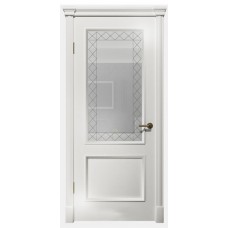 Каталог,Арт Деко Валенсия 1, ДО полимерный контур, цвет серебро Альба, Эмаль белая