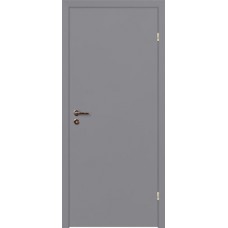 Каталог,Финская дверь Matti Ovi, окрашенная с четвертью, гладкая, серая RAL 7040