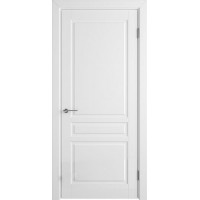 Дверь Межкомнатная К-2 ДГ, белая эмаль