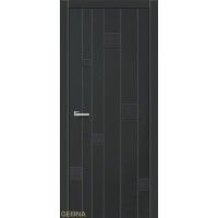 Дверь Геона Modern Z-6 ПГ, ПВХ-шпон, Софт блэк