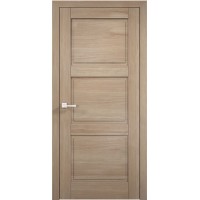 Белорусские двери Мадера Дуб НЕО 217 ДГ, Белый иней, массив дуба