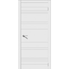 Межкомнатные двери,Дверь Межкомнатная, модель Квартет плюс, глухая, эмаль белая
