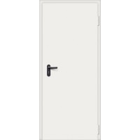 Стальная техническая дверь ДМ-01 Белый RAL 9016