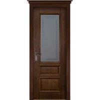 Белорусская дверь, Аристократ 2 ПВДО, античный орех, массив дуба