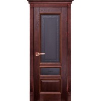 Белорусская дверь, Аристократ 3 ПВДО, махагон, массив дуба