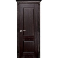 Белорусская дверь, Классик 1 ПВДГ, венге, массив дуба