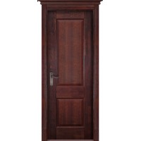 Белорусская дверь, Классик 4 ПВДГ, махагон, массив дуба