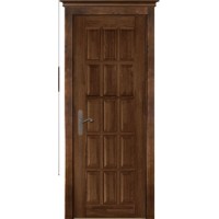 Белорусская дверь, Лондон 2 ПВДГ, античный орех, массив дуба