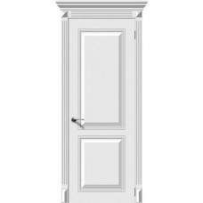 Межкомнатные двери,Межкомнатная дверь Бриз ДГ, эмаль белая