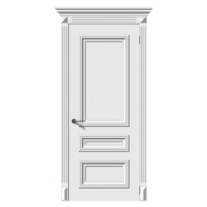 Межкомнатные двери,Межкомнатная дверь Вербена ДГ, эмаль белая