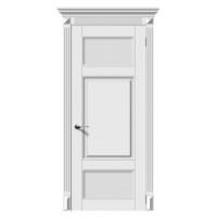 Межкомнатная дверь Трио ДО, эмаль белая