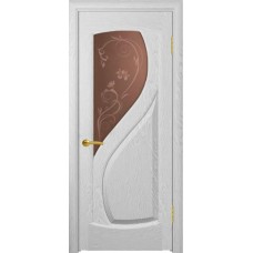 Межкомнатные двери,Ульяновские двери Версаль ДО, Белый ясень