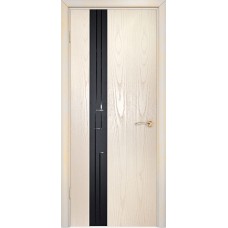 Межкомнатные двери,Ульяновские двери Лабиринт-1 ДО, Белый ясень