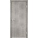 Дверь межкомнатная, Techno M-2, с алюминиевой кромкой, экошпон, муар светло-серый