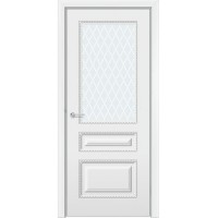 Дверь межкомнатная Б-2 ДО, эмаль, белый