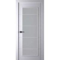 Белорусская дверь Арвика ДО мателюкс, эмаль, белый