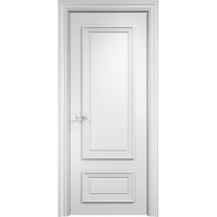 Межкомнатная дверь Нормандия ДГ, эмаль белая