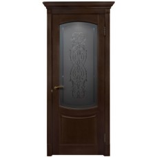 Каталог,Дверь межкомнатная БД Верона-2 ПО, орех, массив бука
