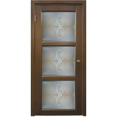 Каталог,Дверь межкомнатная БД Дольче-2 ПО1, орех, массив бука