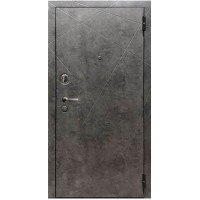 Дверь Титан Мск, SD Prof-10 Вектор - Темный бетон/лиственница кремовая