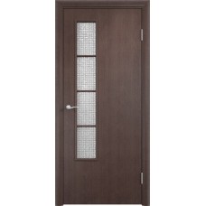 Каталог,Дверной блок усиленный, Экошпон ДО 05 армированное, реечное наполнение, венге