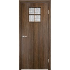 Каталог,Дверной блок усиленный, Экошпон ДО 34 армированное, реечное наполнение, венге мелинга