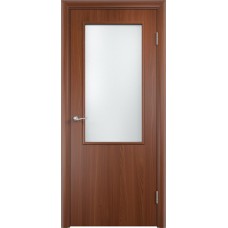 Межкомнатные двери,Дверной блок усиленный, ПВХ ДО сатинато, сотопанель, итальянский орех