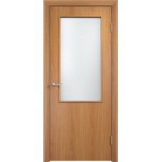 Межкомнатные двери,Дверной блок усиленный, ПВХ ДО сатинато, сотопанель, миланский орех