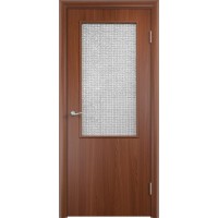Дверной блок усиленный, ПВХ ДО армированное, трубчатое ДСП, итальянский орех