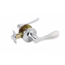 Фурнитура,Ручка-защелка для межкомнатной двери 37-05 Проходная, хром