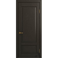 Дверь из массива дуба VIPORTE, Классика-1 ДГ, Шоколад Межкомнатные двери,Дверь из массива дуба VIPORTE, Классика-1 ДГ, Шоколад