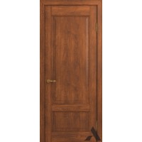 Дверь из массива дуба VIPORTE, Классика-1 ДГ, Коньяк