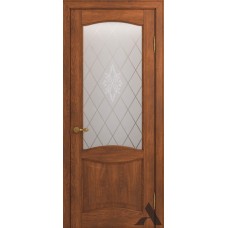 Дверь из массива дуба VIPORTE, Классика-2 ДО, Коньяк Межкомнатные двери,Дверь из массива дуба VIPORTE, Классика-2 ДО, Коньяк
