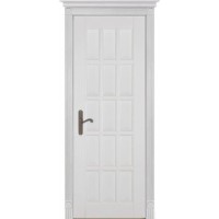 Дверь Ока, Лондон 2 ПВДГ, белая эмаль, массив ольхи