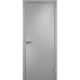 Дверь пластиковая влагостойкая модель гладкая, композитный ПВХ, цвет серый RAL 7035