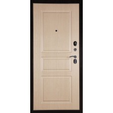 Каталог,Входная уличная металлическая дверь ДА-72, Венге/ Беленый дуб
