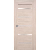 Межкомнатная дверь Александра ДО, экошпон, лиственница белая
