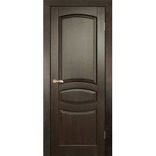 Межкомнатные двери,Межкомнатная дверь Виктория ДГ, массив сосны, орех