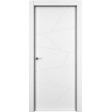 Межкомнатные двери,Дверь межкомнатная, Энигма, Белая эмаль
