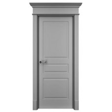 Межкомнатные двери,Дверь межкомнатная, Прима-3 ДГ, Серая эмаль