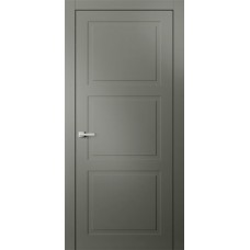 Межкомнатные двери,Дверь межкомнатная, Классика-33 ДГ, Серая эмаль