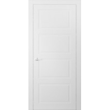 Межкомнатные двери,Дверь межкомнатная, Классика-4 ДГ, Белая эмаль