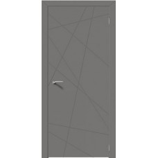 Межкомнатные двери,Дверь межкомнатная, Севилья 26, Эмалит, софт графит