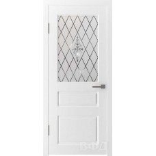 Каталог,Межкомнатная дверь DVK Честер ДО, эмаль белая