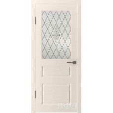 Каталог,Межкомнатная дверь DVK Честер ДО, эмаль слоновая кость