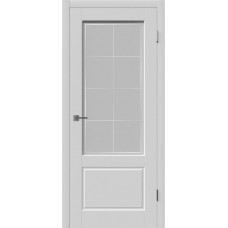 Каталог,Межкомнатная дверь DVK Шеффилд ДО, эмаль светло-серая