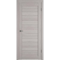 Межкомнатная дверь экошпон Atum Pro 28 White Cloud, Stone Oak