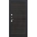 Дверь Титан Мск - Lux-3 B, Cеребрянный антик/ ПВХ 10 мм. панель 643 венге поперечный