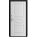 Дверь Титан Мск - Lux-3 A, Медный антик/ Эмаль 16 мм. панель L-1, белый