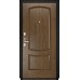 Дверь Титан Мск - Lux-3 A, Медный антик/ Панель шпонированная Лаура-2, мореный дуб светлый